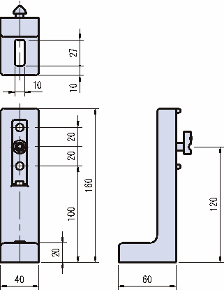 앵글풋(고정형)