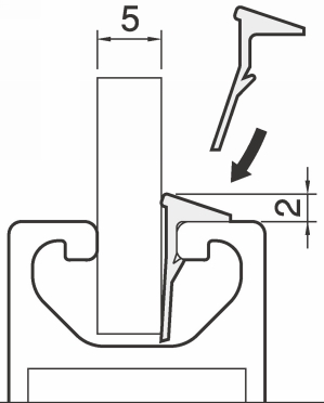 판넬클램프프로파일