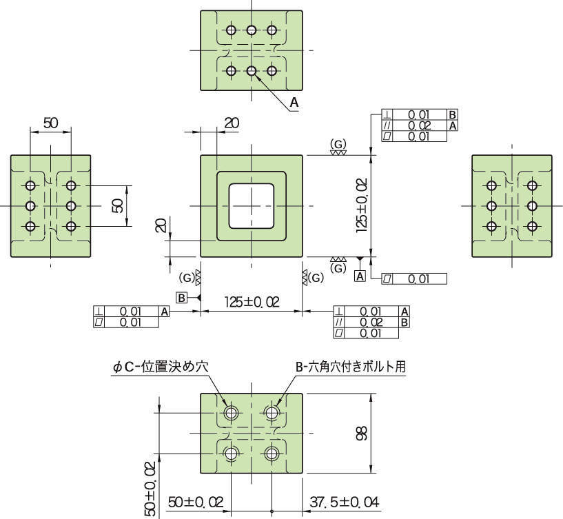 BJ091(M12·M16) 소형콘솔