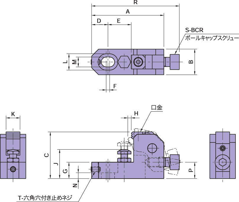 CP100 사이드클램프