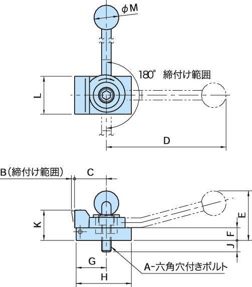 BJ160 캠엣지클램프