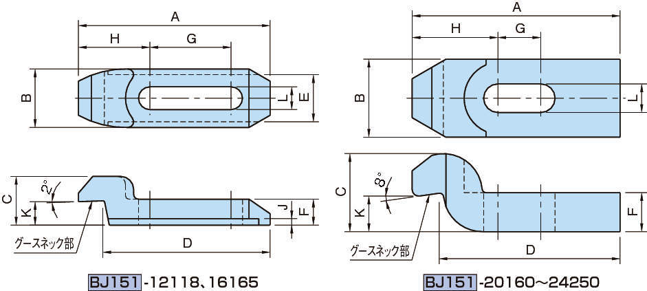 BJ151 구스넥스트랩