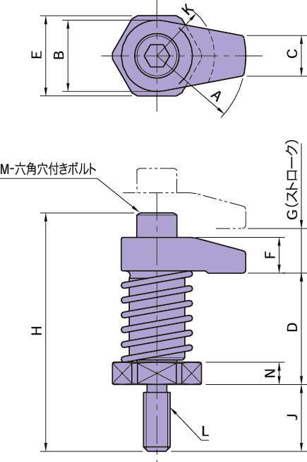 BJ131 후크클램프