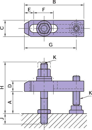 BJ153-B 홈붙이스트랩세트(B타입)