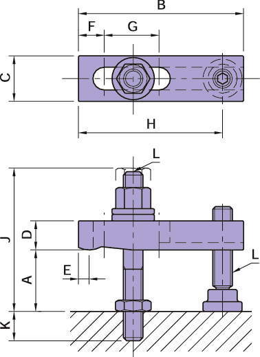 BJ156-B 슬롯스트랩세트(B타입)