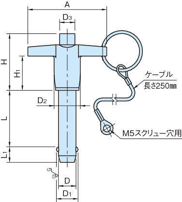 BJ773-N 볼록T형핀