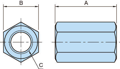BJ744 커플링너트