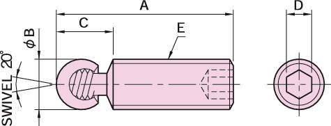 BJ736-C 스이벨스크류(C타입)