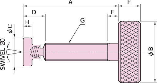BJ737-B 롤렛헤드스크류(B타입)