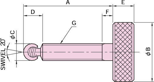 BJ737-C 롤렛헤드스크류(C타입)