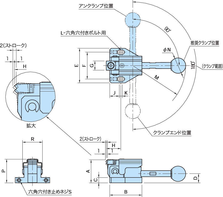 QLSC 사이드클램프