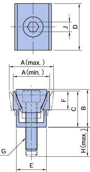 MBDE 더블엣지클램프