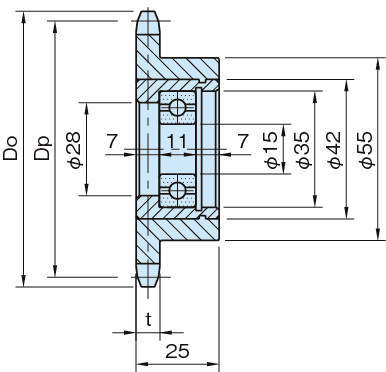 EIS-S 엔프라스프라켓아이들러