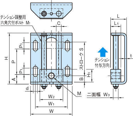 SAT 나사조정형타이트너