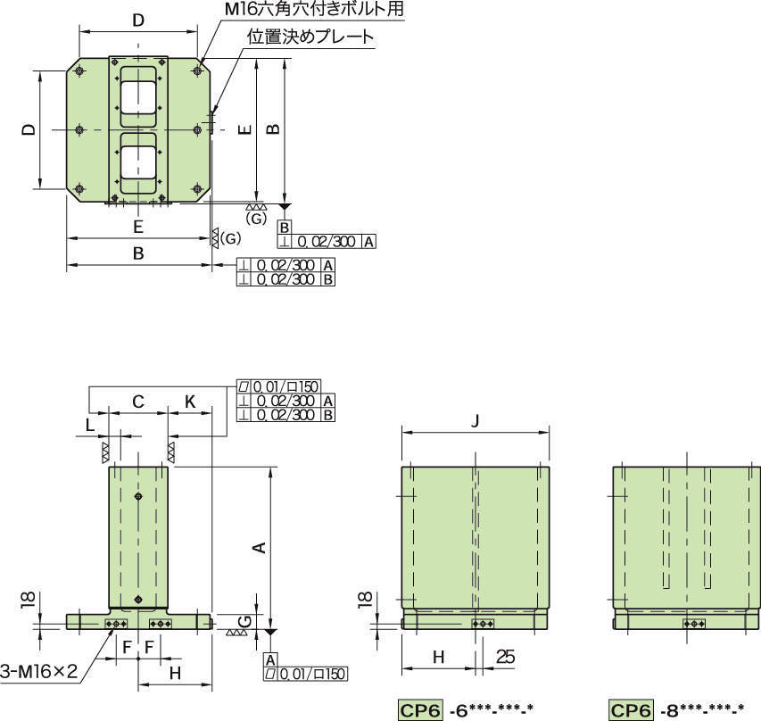 CP6 MC2면블록(셀프커트타입)