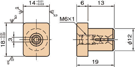 KE-14×18 위치결정키