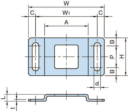 TC-ST 오프세트브라켓