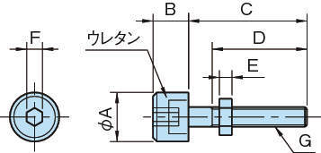 UB 우레탄붙이볼트