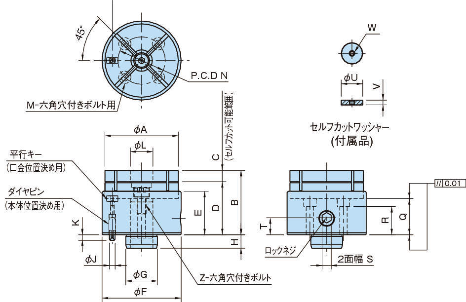 CP120 외형클램프