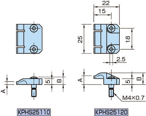 KPHS 홀드다운스토퍼(더블타입)