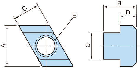 BJ756 마름모형T슬롯너트