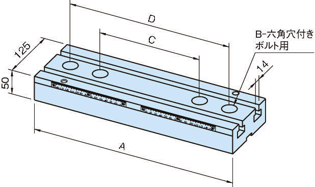 SCS-TC4 T홈플레이트
