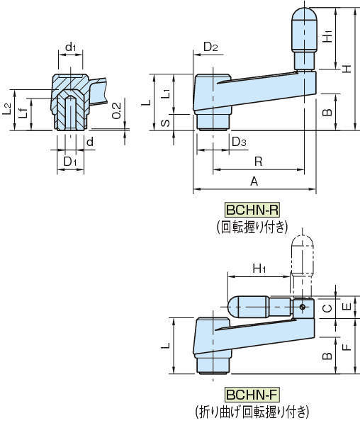 BCHN 보어드크랭크핸들