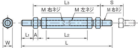 TBD1 턴버클(더블엔드형)