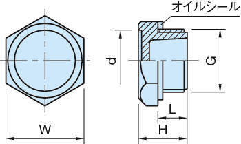 PO-ATEX 오일플러그(ATEX적합품)