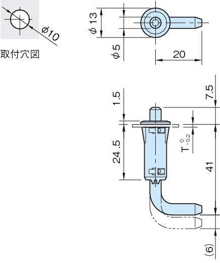 SSRH 스냅인 스프링힌지