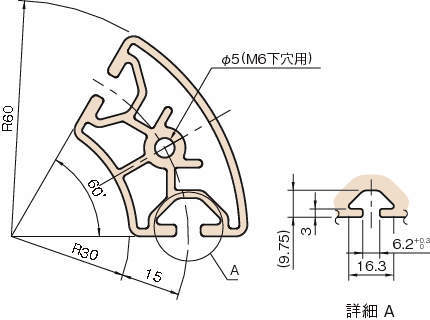 R30/60-60° 라운드프로파일6