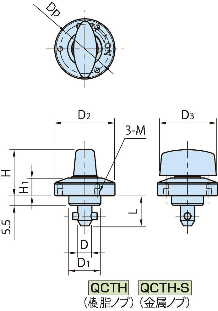 QCTH 썸턴클램퍼