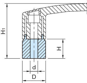 EAG-SS 에르고 아치 그립용스페이서