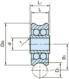 PCTR-R 트랙기어 롤러(R형)