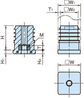 NDLQ 각파이프용엔드캡