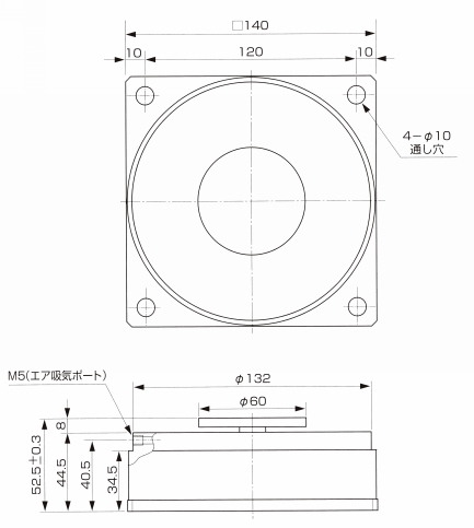 ILS형위치결정스테이지(클린룸용)