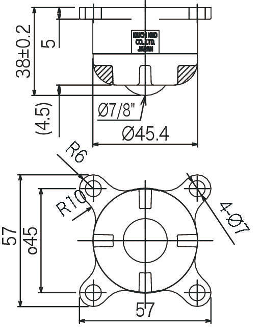 IPK형(전체수지제·아래방향용)