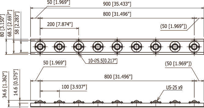 IBU형／IBT형(스틸제·위방향용)