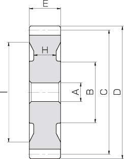 SSA평기어 모듈1