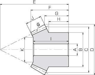 SBZG 연마 베벨기어
