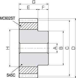 NSU 융착 평기어 모듈1
