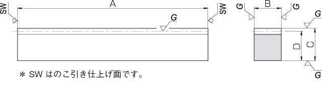 KRG 조질 연마 랙기어