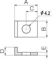 DR 성형 후렉시블 랙기어