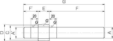 SSCPGS CP 축붙이 연마기어
