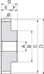 SSCPGS CP 축붙이 연마기어