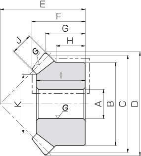 MMSG 연마 스파이럴 마이터기어
