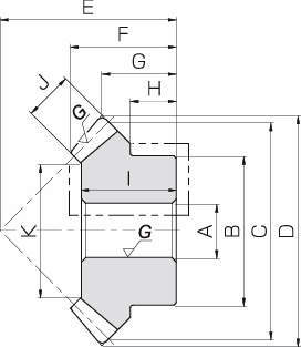 MMSG 연마 스파이럴 마이터기어