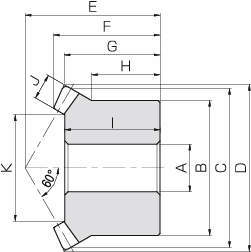 SAM 앵귤러 마이터기어