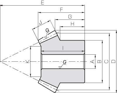 SBSG 연마 스파이럴 베벨기어