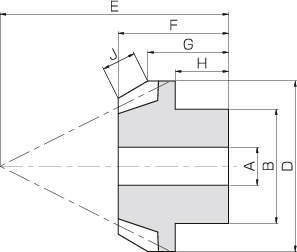 DB 성형 베벨기어